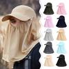 Защита лица шеи рыбалка солнцезащитная шляпа дышащая шляпа рыбака портативная шляпа от солнца лето