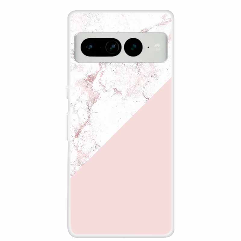 For Google Pixel 7 Pro Cases Pixel7 5G Clear Marble Soft TPU Silicone Back Covers for Google Pixel 7 5G Cases 6A 7Pro Phone Bags