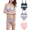 Floral Embroidery Lace Bra Underwear Set Sexy Women Bra Set Plus Size Lingerie Ultrathin Panties