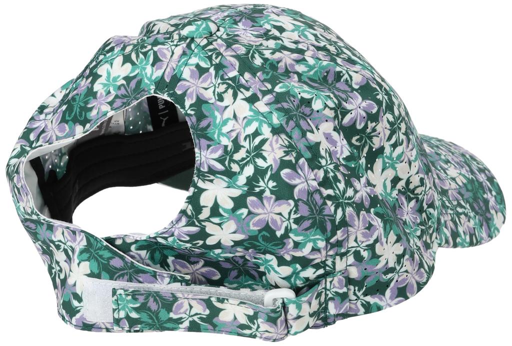 Кепка Golf W Graphic Ponytail Hat 24 Dark Frost [PUMA] женская Myrtle/Jade