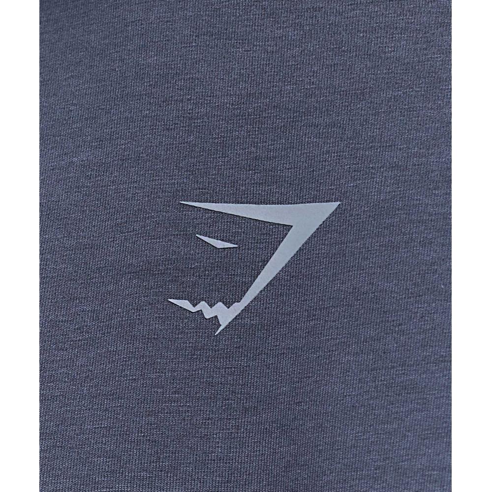 Gymshark Футболка Power T Heavy Blue A2c9e ucTn