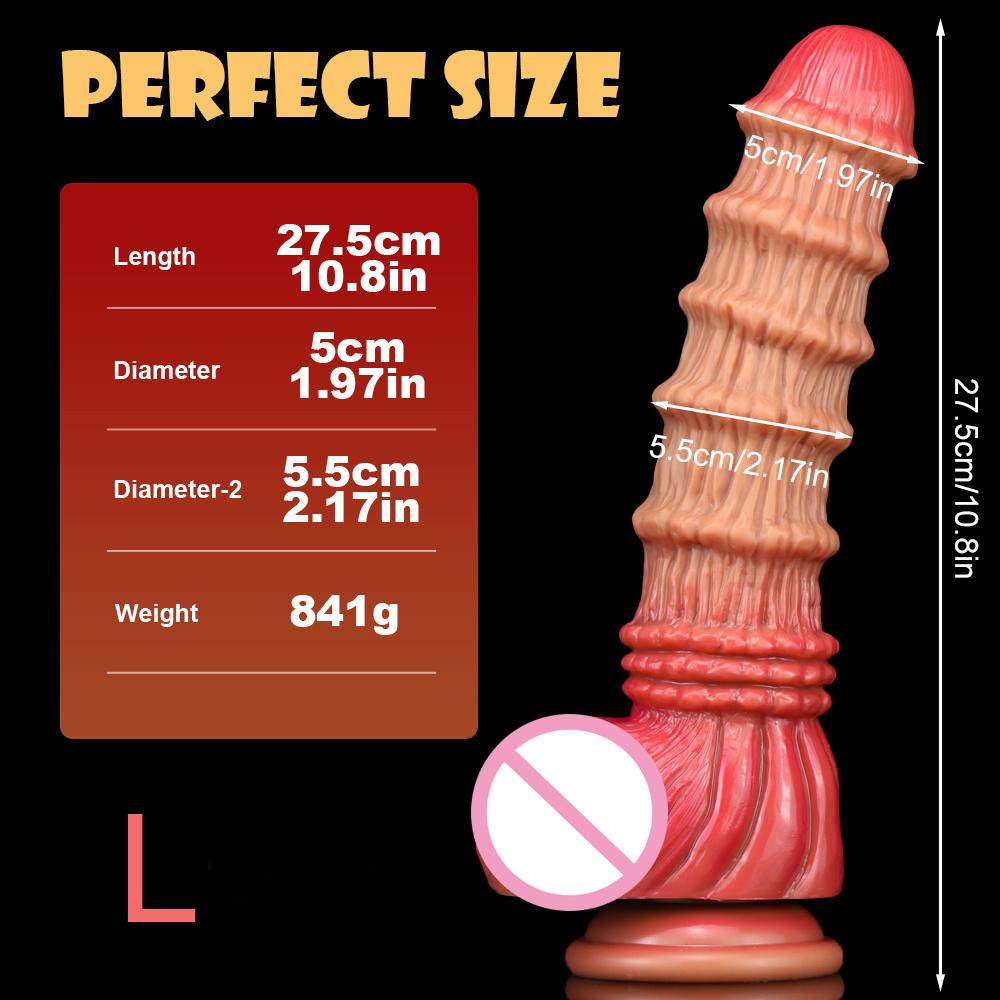 Realistic Horse Dildos Silicone Ass Masturbation Anal Plug Monster Penis Artificial Sex Tool for Men Adult