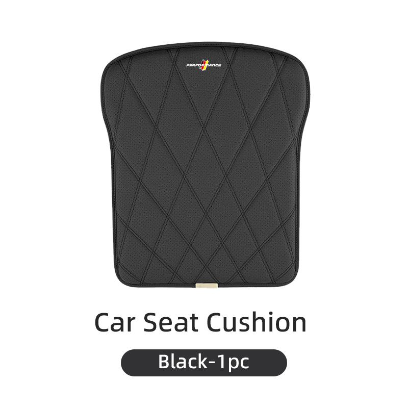 LMHKH1 2026 Car Sticker Leather Car Seat Cover Car Front Seat Cushion Anti Slip Auto Chair Protector Cover For BMW E46 E90 E60 F30 F10