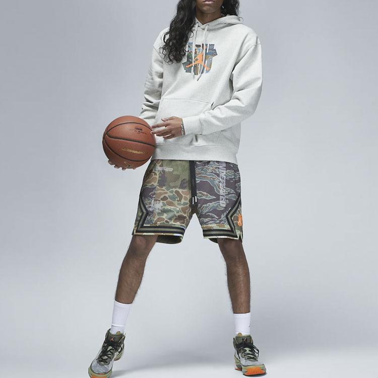 Jordan Флисовая толстовка X UNDEFEATED Серая Мужская DX4300-050