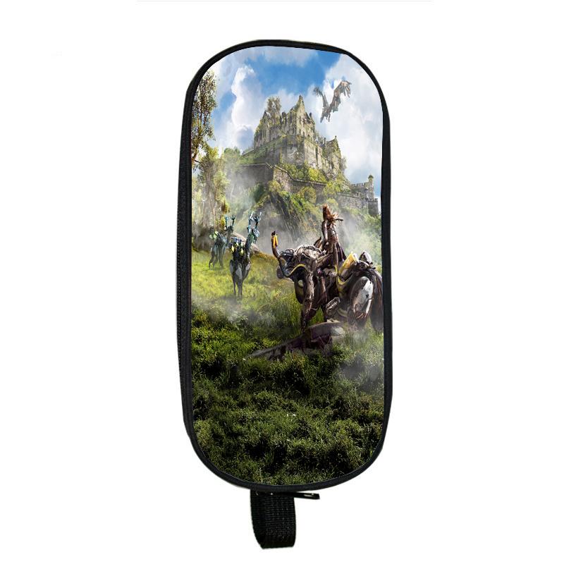 Horizon Forbidden West пенал двухслойный милый пенал красивый студенческий корейский канцелярский держатель для ручек детские школьные принадлежности