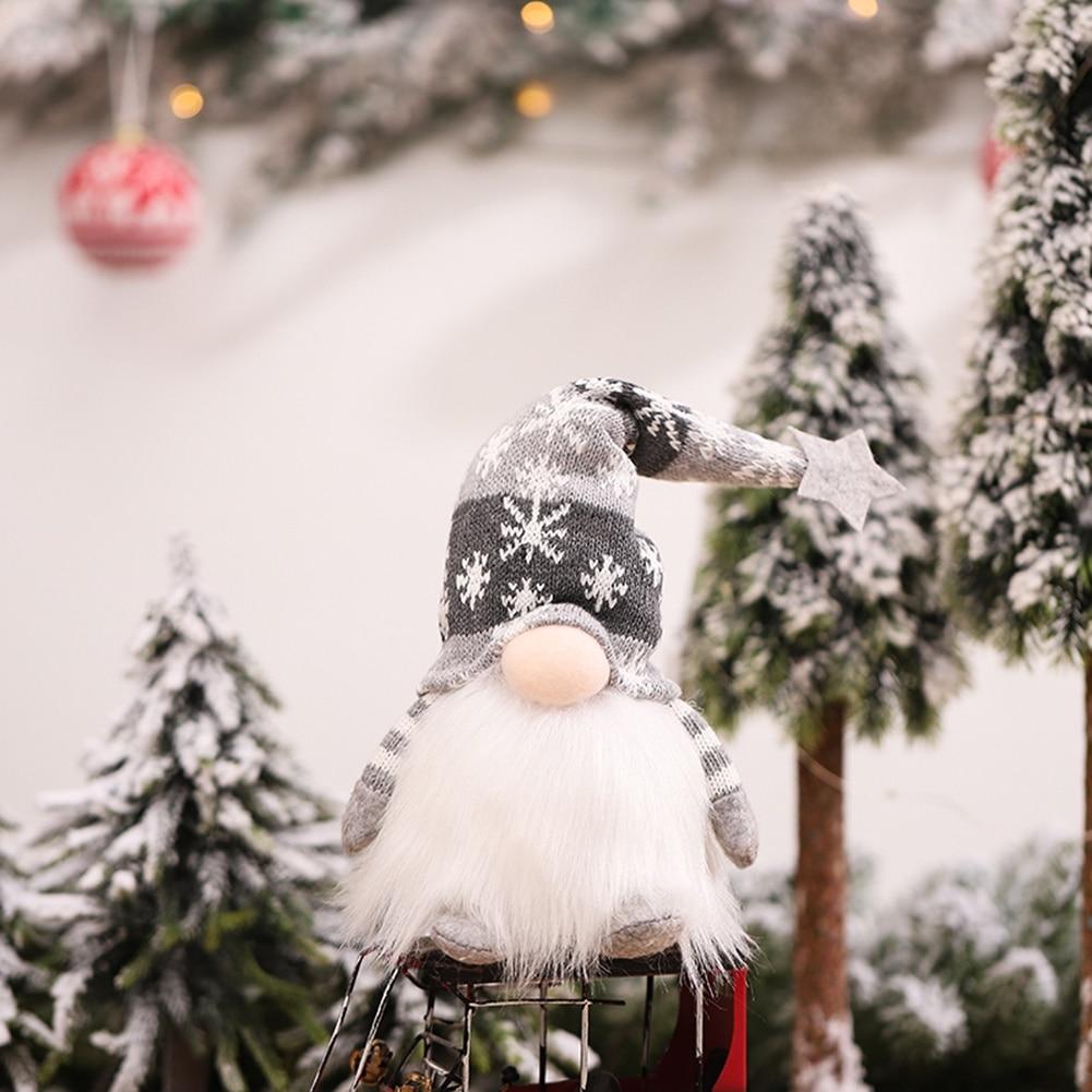 Christmas Ornaments Christmas Gnome Santa Xmas Merry Christmas Decoration Supplies Table Decor for Gifts Products Fabric