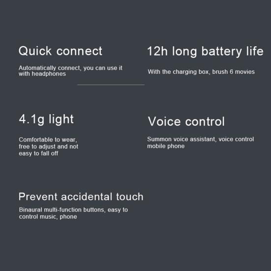 E6S True Wireless Портативные Bluetooth 5.1 Стерео Мини Беспроводные Перезаряжаемые Внутриканальные Спортивные Наушники