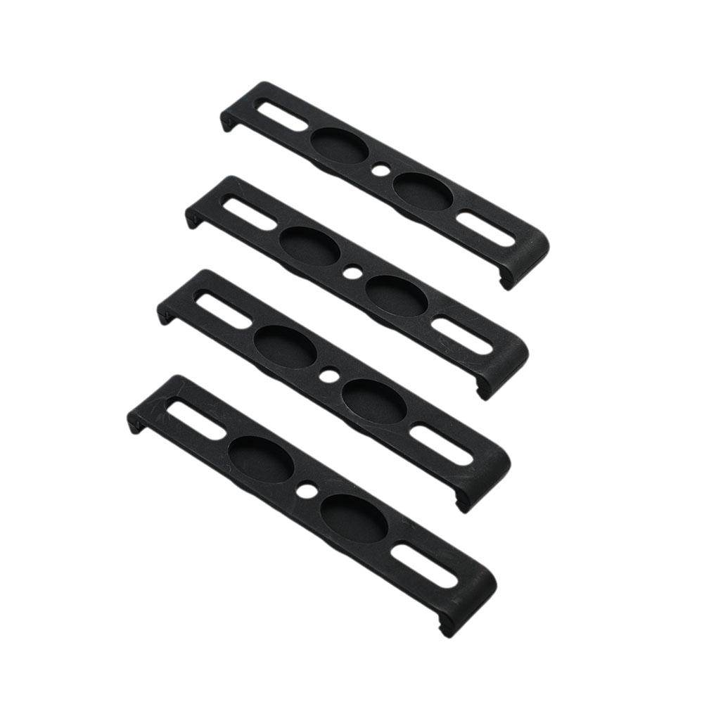 Безрамочное крепление номерного знака - 4 шт. Погодоустойчивая безрамочная рамка номерного знака для передних и задних автомобильных номеров