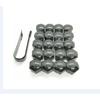 20PCS car Wheel Nuts Covers for KIA Rio k2 k3 K4 k5 KX3 KX5 Carens Soul Picanto Carnvial Venga KX cross Forte Stem Caps1