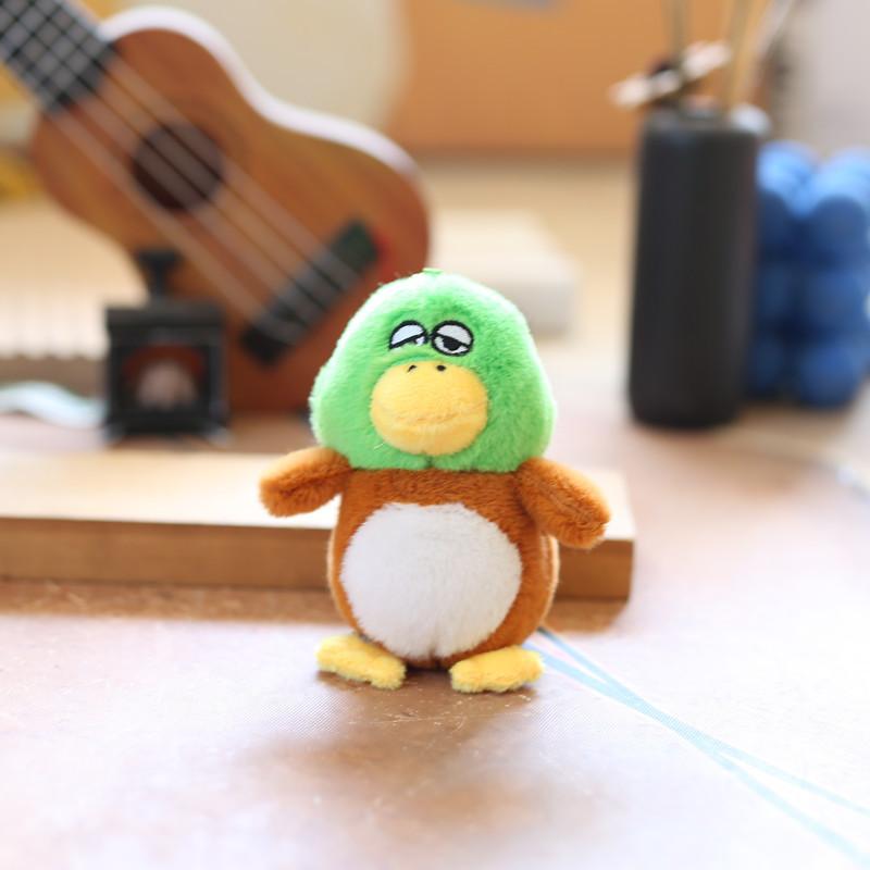 Милая милая маленькая уточка кулон плюшевая игрушка кукла сумка подвесной брелок кукла кукла кукла