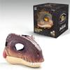 Dino Mask Moving Jaw, Hard Plastic Funny Dinosaur Mask With Dinosaur Scream Halloween Mask Dinosaur Head Face Mask Movable Mouth Party Cosplay Props