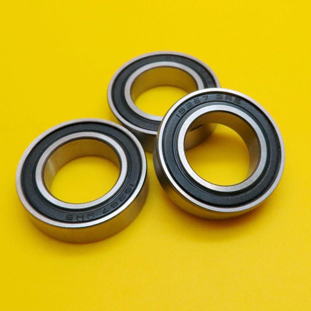 4шт стальной резиновый герметичный подшипник 15x26x7 мм 15267-2RS шарикоподшипники насосная промышленность