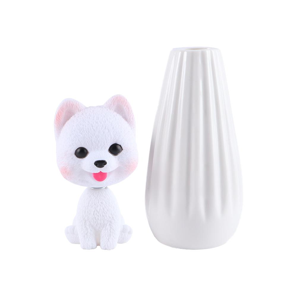 Gift Car Decoration Simulation Dog Bobblehead Dog Nodding Puppy Toys Shaking Head Dog Car Ornaments