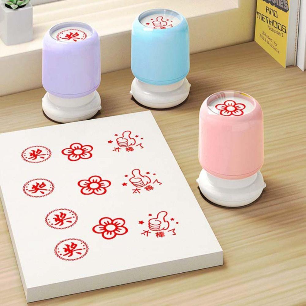 DIY Stamper Teacher's Seal Durable Design Children's Reward Seal  Classroom Use