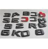 Gloss Black For Mercedes Benz W164 W166 ML55 ML63 AMG ML250 ML280 ML300 ML320 ML350 ML400 ML420 ML500 ML550 4MATIC CDI Emblems