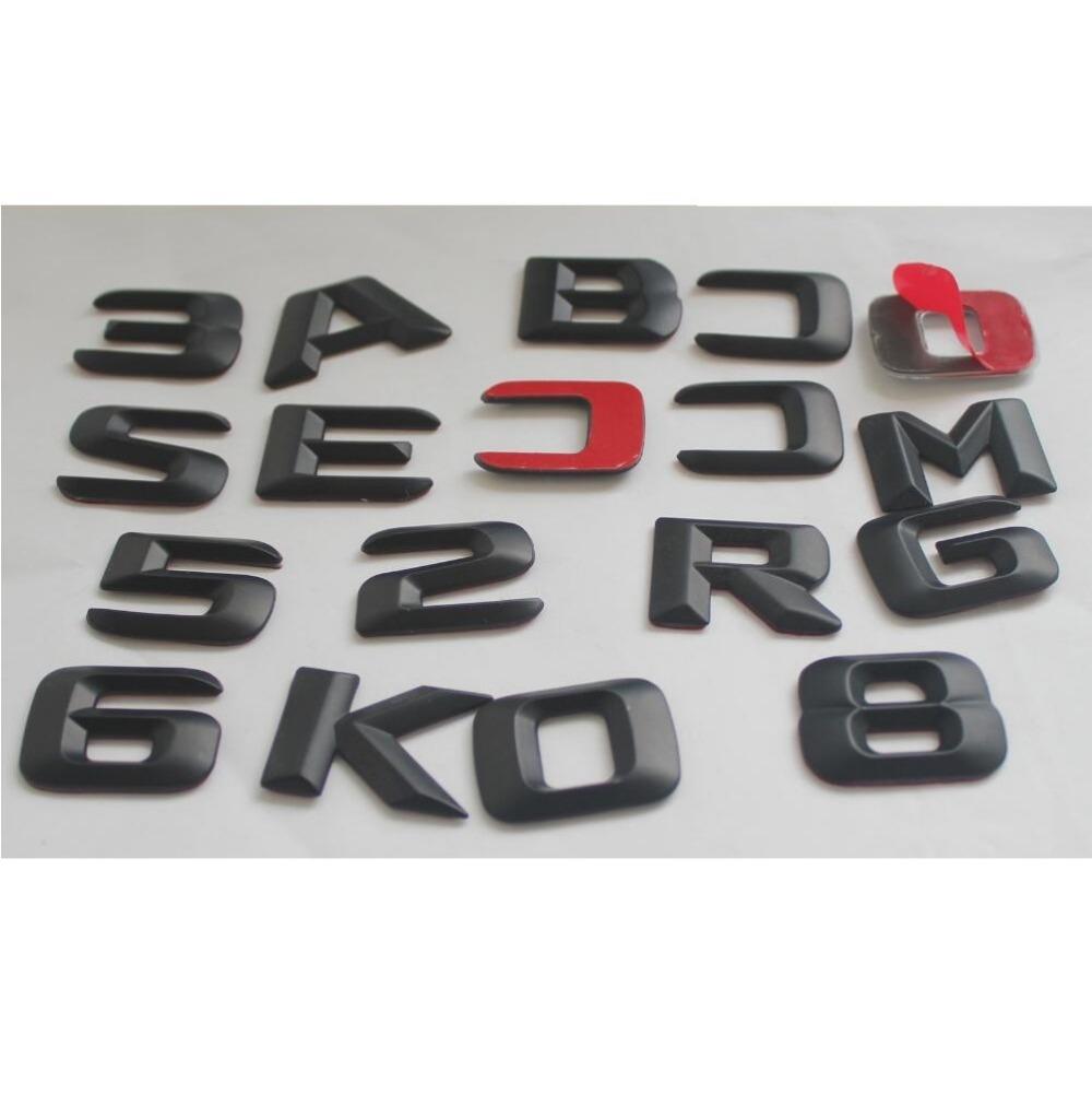 Gloss Black For Mercedes Benz W164 W166 ML55 ML63 AMG ML250 ML280 ML300 ML320 ML350 ML400 ML420 ML500 ML550 4MATIC CDI Emblems