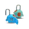 Random Color Dormitory Cabinet  Lock Anti-theft Backpack Zipper Lock Cute Digit Password Lock  Home