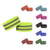 1 шт. Светоотражающие эластичные повязки на руку, браслет на запястье, ремни на лодыжку и ногу, детские светоотражатели безопасности, для улицы, ночной езды на велосипеде, бега трусцой, бега