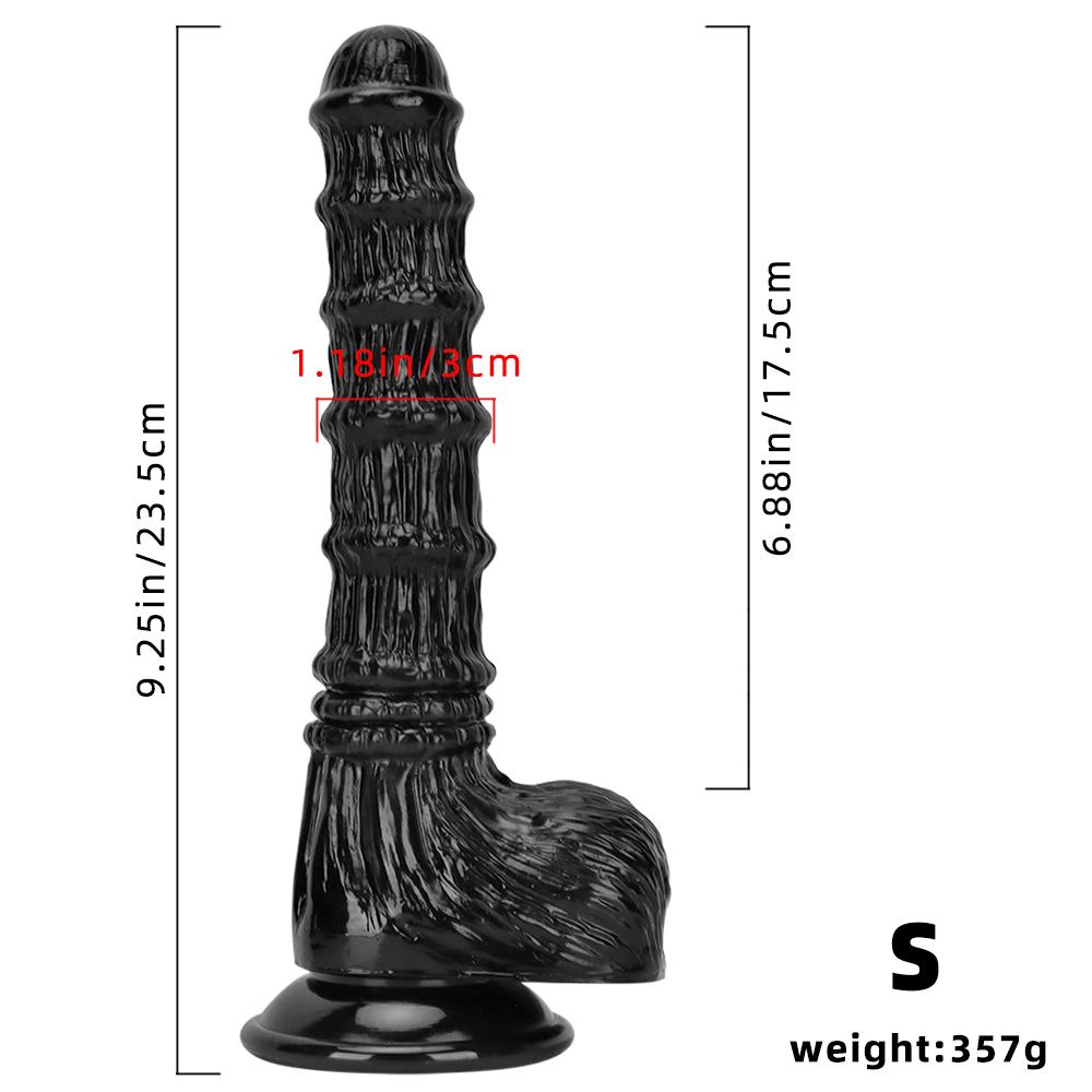 Фаллоимитатор Black Horse, расширитель, мастурбатор, секс-игрушка для взрослых, реалистичный фистинг пениса, ремешок на члене, большой член, ПВХ, БДСМ, привязка