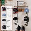Motorcycle Helmet Holder Riding Suit Wall Mount Double Helmets Stand Wall Mount Plate Rack Display Storage Rack Moto Accessories