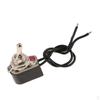 Heavy-Duty Toggle Switch, , 6A/125V 3A/250V 4.72 Inch Wire Terminal
