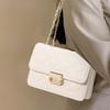 High-end Genuine Leather Chain Bag Women's Bag New Trendy and Fashionable Niche Versatile One-shoulder Crossbody Bag