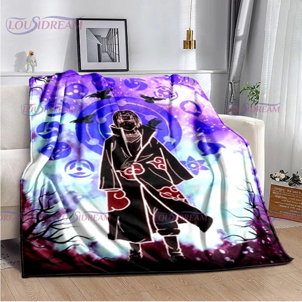Креативное одеяло с принтом аниме N-Наруто, мягкое качественное покрывало для дивана-кровати, волосатое одеяло, фланелевое одеяло, покрывала, подарочные одеяла