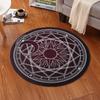 Cardcaptor Sakura Magic Circle Anime Carpet: Children's Round Floor Mat for Cloakroom or Hanging Basket