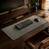 Waterproof Computer Desk Mat Non-Slip Desktop Protection Mat Cotton Linen Texture Mouse Pad  Gaming