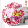 1pc Sanrio Characters WreathUmbrella with Plastic Handle,Suitable for All Seasons Home Travel Outdoor UmbrellaSanlio158