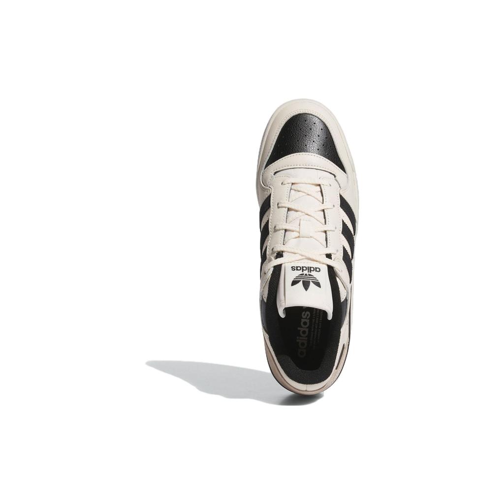 adidas Forum Low CL Wonder White Black Кроссовки унисекс Cream Core-Black Wonder-Beige IG3901
