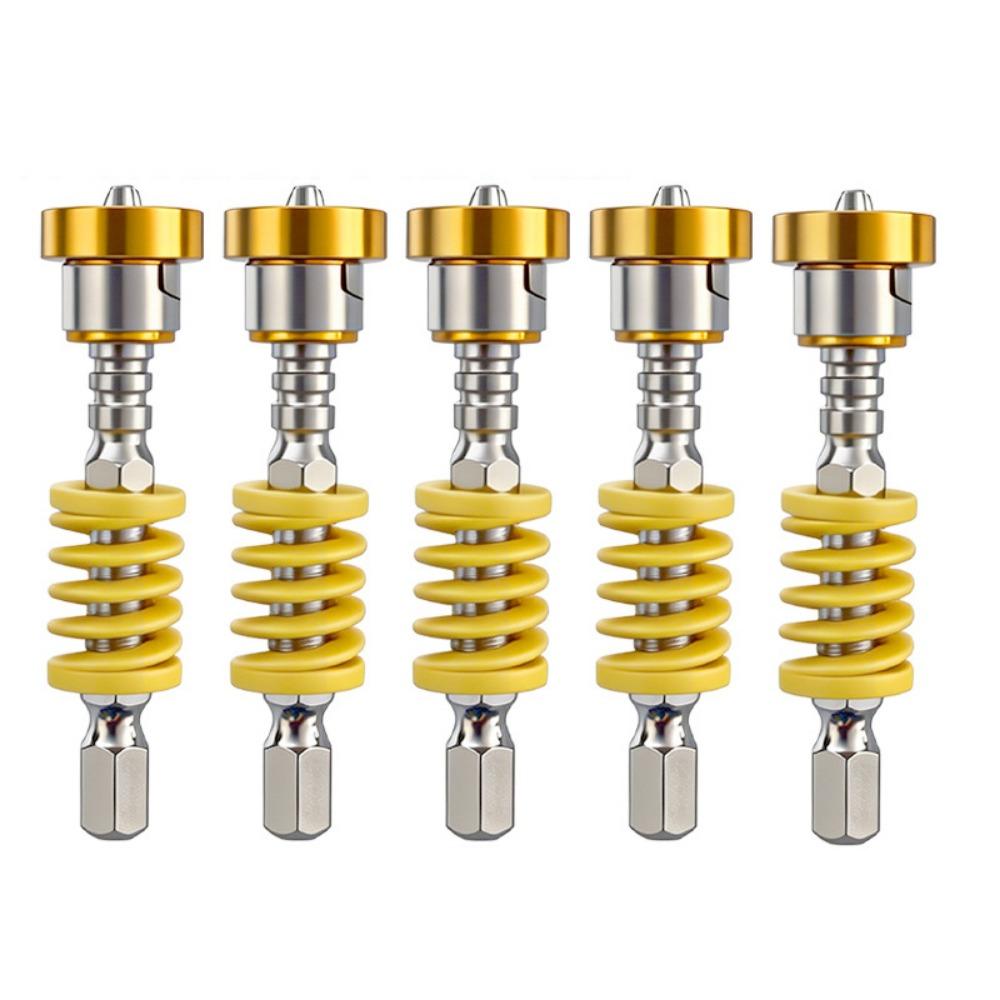 2/5Pcs Ring Positioning Spring-Loaded Screwdriver Bits Screw Holder for Drill Home Improvement