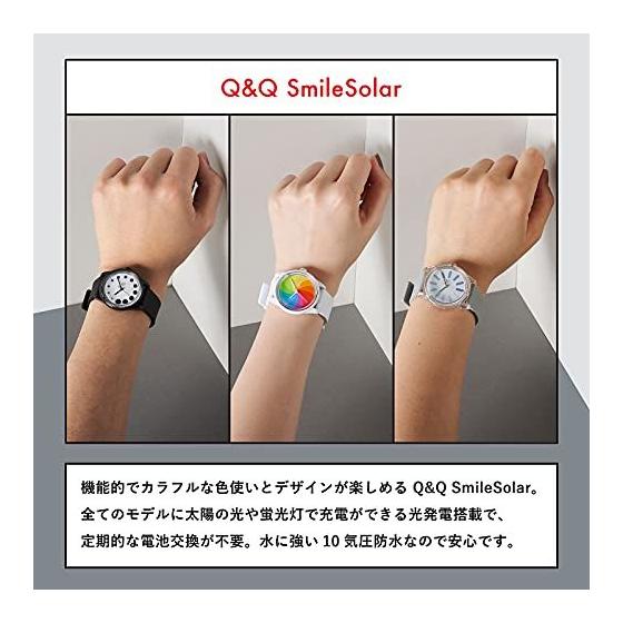 Б/У Новые часы Q&Q SmileSolar, На солнечной батарее, Аналоговые, GROOVISIONS GRV3013, Водонепроницаемые, Уретановый ремешок, RP26J811, Белые