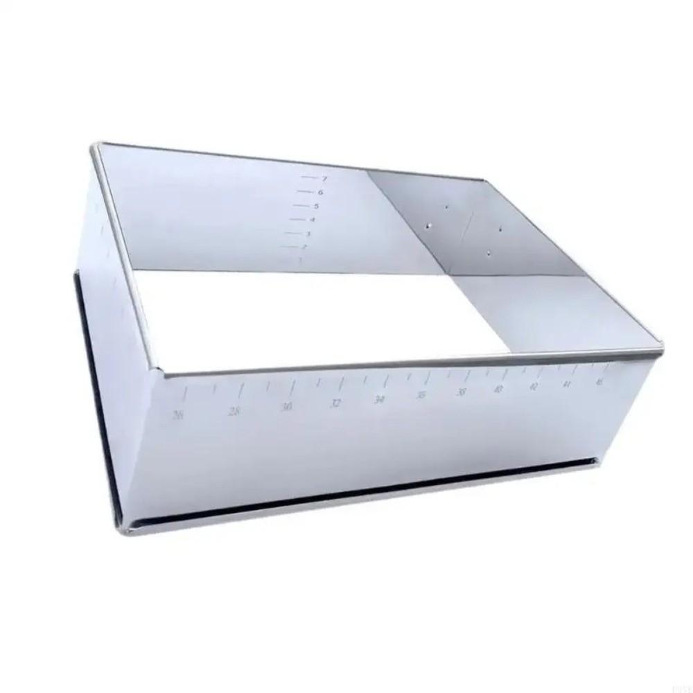 DIY Stainless Steel Baking Mould Rust-proof Dessert Baking Mould Bakeware Mousse Cake Ring Pastry