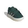Adidas Grand Court 2.0 Удобные повседневные низкие кроссовки для ходьбы Детские кроссовки Зеленый IH7861