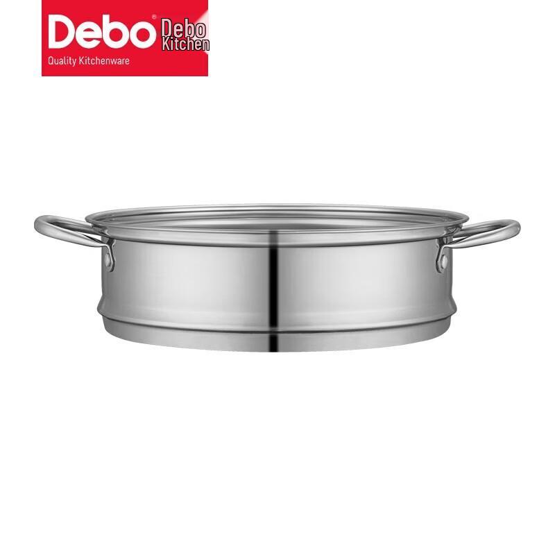 Пароварка Debo Augsburg 28 см из нержавеющей стали, двухъярусная