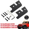 1 Set Aluminum Alloy Sun Visor Clips Replacement For Jeep Wrangler JK JL 2018-2023 Sun Visor Repair Kit