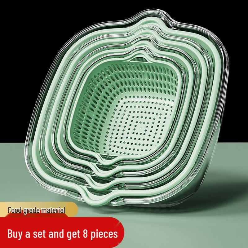 Sanhe Nordic Plastic Kitchen Draining Basket