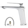 Bathroom Wash Basin Faucet Copper Single Hole Hot and Cold Water Tap for Home HotelG3/8