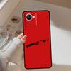 Red Doodles Aesthetics Quotes For Realme GT 7 Pro 5 GT 6 6T C67 C61 C55 C53 C51 C21Y C25S C75 10 11 12 13 14 Pro Plus Case
