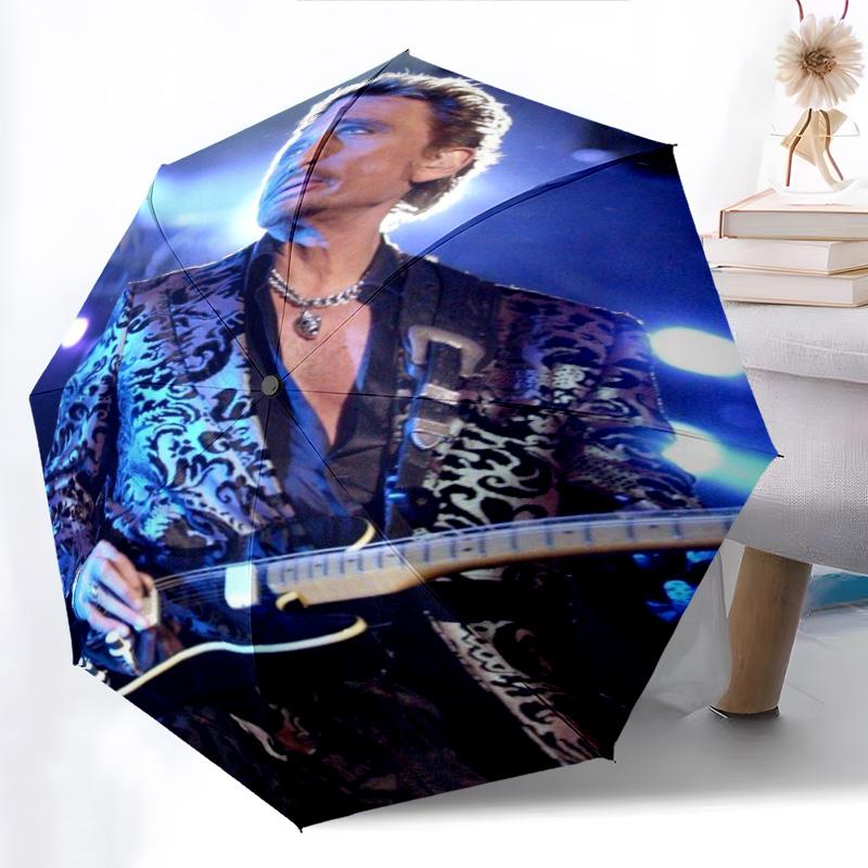 Floral Elegance Stage Folding umbrella Portable travel Sun umbrella Umbrella printing