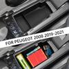 Автомобильный бокс-подлокотник, бокс для хранения для Peugeot 208 2008 E2008 E208 2019-2024 GT, органайзер, аксессуары, лоток на центральную консоль