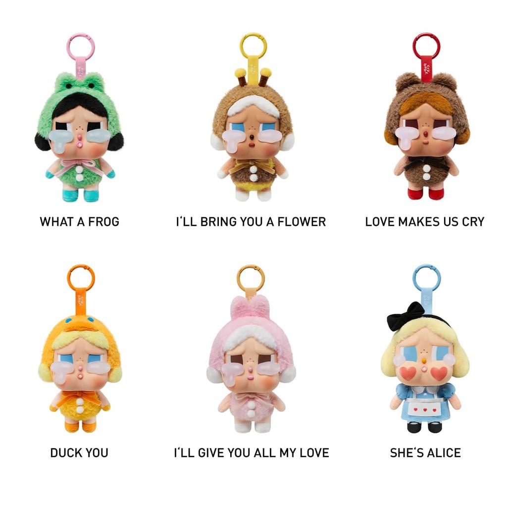 POP MART CRYBABY Crying Again Series Плюшевая игрушка для лица Pop Mart Gachapon Фигурка-сюрприз Пластиковая модель Премиальная игрушка ПВХ Мягкий винил Оригинальный персонаж