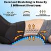 3 Colors Back Stretcher Multi Level Lumbar Back Massager for Pain Relief Spine Corrector Lumbar Support Stretcher Spinal