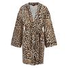 Hugo Womens/Ladies Leopard Print Kimono Dressing Gown