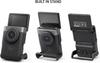 Камера Canon PowerShot V10, Компактная камера для влоггеров и создателей контента с фиксированным широкоугольным объективом 19 мм, Видео 4K, Распознавание лиц, Встроенный микрофон, Live