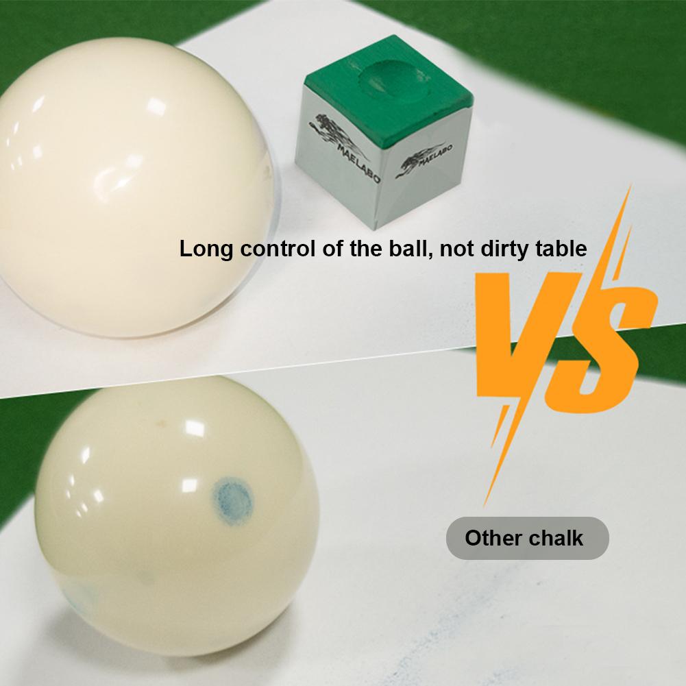 1 коробка / 12 шт зеленый бильярдный мел мелкий порошок с сильной адгезией бильярдные аксессуары