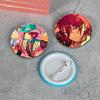 32/44/58mm Anime Collection Ensemble Stars Tinplate Pin Round Cartoon Snap-in Brooches for Backpack Accessories Badge Handmade Decoration