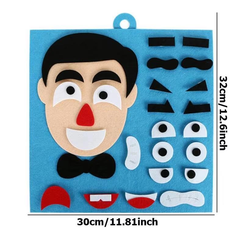 Малыш Монтессори Математика Фетровая доска Игрушка Обучение цифрам пальцами Счет Дошкольные манипулятивы Обучающие развивающие игрушки TMZ