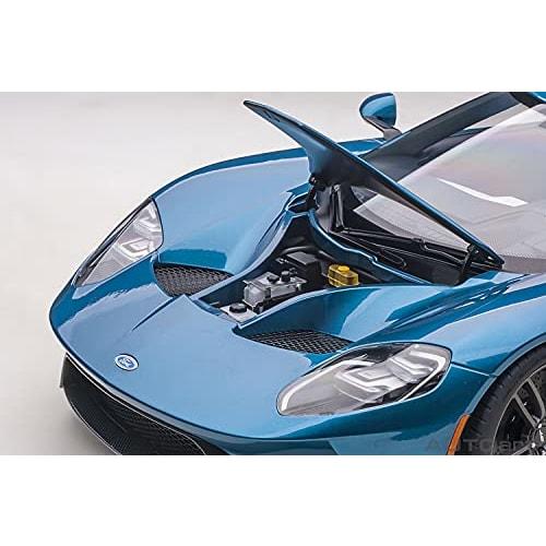 AUTOart 1/12 Scale Ford GT 2017 Metallic Blue Finished Product 12107